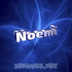 noemi in Plasma style - 3D name wallpaper