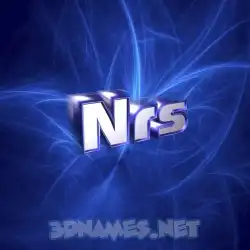 nrs in Plasma style - 3D name wallpaper