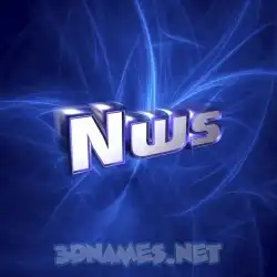 nws in Plasma style - 3D name wallpaper