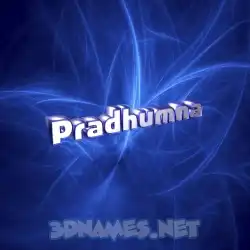 pradhumna in Plasma style - 3D name wallpaper