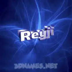 reyji in Plasma style - 3D name wallpaper