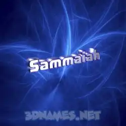 sammaiah in Plasma style - 3D name wallpaper
