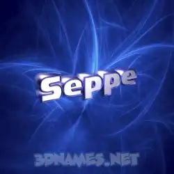 seppe in Plasma style - 3D name wallpaper