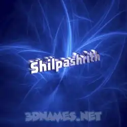 shilpashrith in Plasma style - 3D name wallpaper