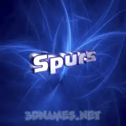 spurs in Plasma style - 3D name wallpaper