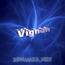 vignan in Plasma style - 3D name wallpaper