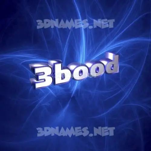 3bood in Plasma style - 3D name wallpaper 3bood in Plasma style - 3D name wallpaper