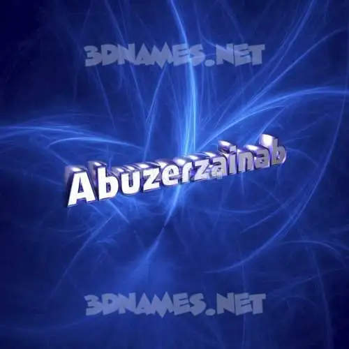 abuzerzainab in Plasma style - 3D name wallpaper abuzerzainab in Plasma style - 3D name wallpaper