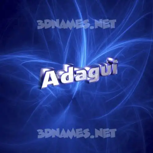adagui in Plasma style - 3D name wallpaper adagui in Plasma style - 3D name wallpaper