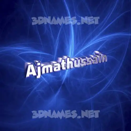 ajmathussain in Plasma style - 3D name wallpaper ajmathussain in Plasma style - 3D name wallpaper