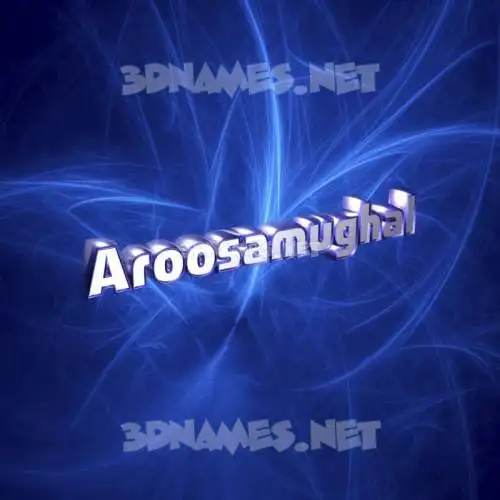 aroosamughal in Plasma style - 3D name wallpaper aroosamughal in Plasma style - 3D name wallpaper