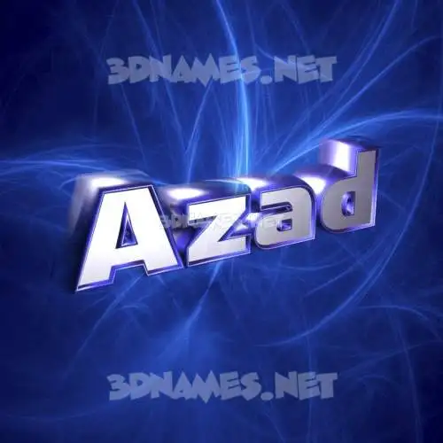 azad in Plasma style - 3D name wallpaper azad in Plasma style - 3D name wallpaper