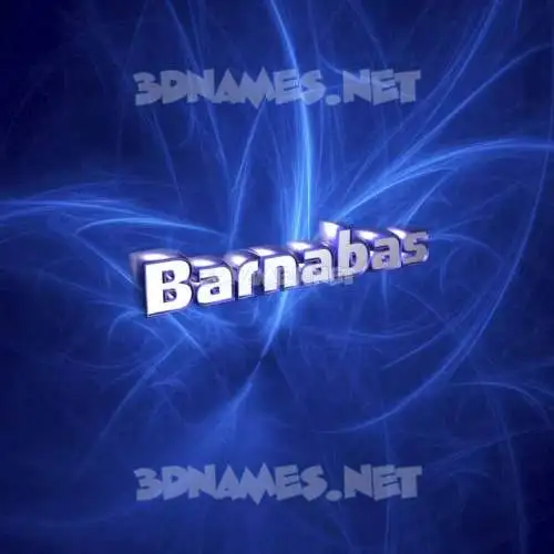 barnabas in Plasma style - 3D name wallpaper barnabas in Plasma style - 3D name wallpaper