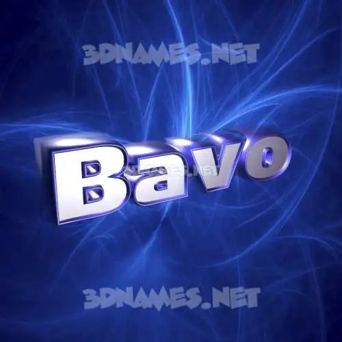 bavo in Plasma style - 3D name wallpaper bavo in Plasma style - 3D name wallpaper