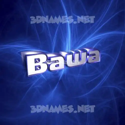 bawa in Plasma style - 3D name wallpaper bawa in Plasma style - 3D name wallpaper