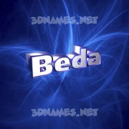 beda in Plasma style - 3D name wallpaper beda in Plasma style - 3D name wallpaper
