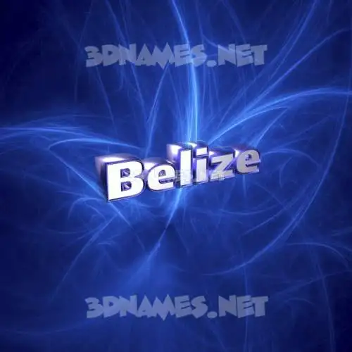 belize in Plasma style - 3D name wallpaper belize in Plasma style - 3D name wallpaper