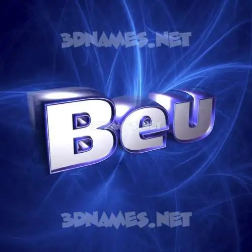 beu in Plasma style - 3D name wallpaper beu in Plasma style - 3D name wallpaper
