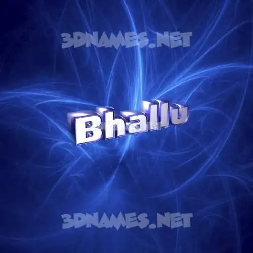 bhallu in Plasma style - 3D name wallpaper bhallu in Plasma style - 3D name wallpaper