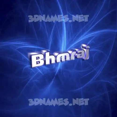 bhmraj in Plasma style - 3D name wallpaper bhmraj in Plasma style - 3D name wallpaper