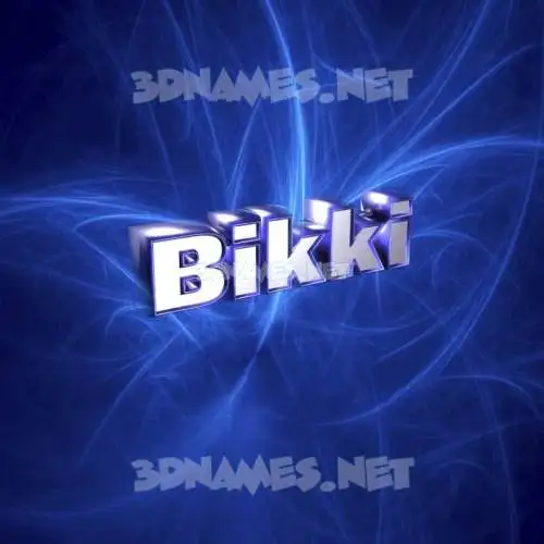 bikki in Plasma style - 3D name wallpaper bikki in Plasma style - 3D name wallpaper