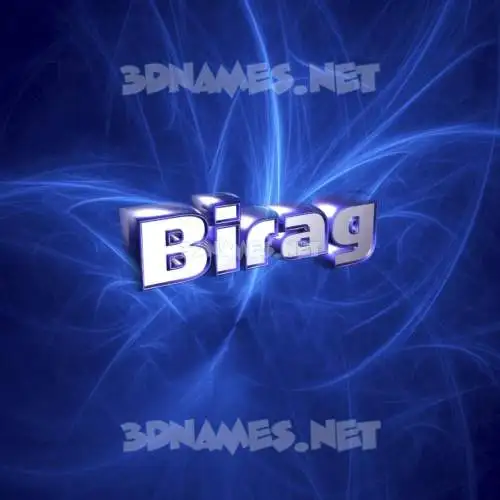 birag in Plasma style - 3D name wallpaper birag in Plasma style - 3D name wallpaper