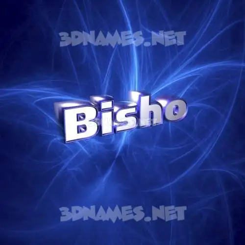 bisho in Plasma style - 3D name wallpaper bisho in Plasma style - 3D name wallpaper