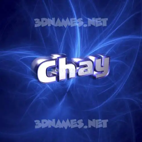 chay in Plasma style - 3D name wallpaper chay in Plasma style - 3D name wallpaper