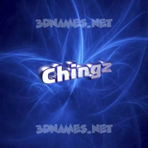 chingz in Plasma style - 3D name wallpaper chingz in Plasma style - 3D name wallpaper