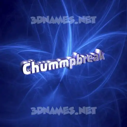 chummpbreak in Plasma style - 3D name wallpaper chummpbreak in Plasma style - 3D name wallpaper