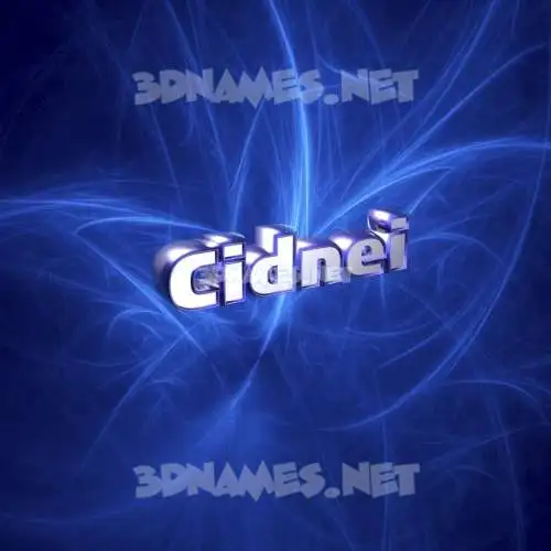cidnei in Plasma style - 3D name wallpaper cidnei in Plasma style - 3D name wallpaper