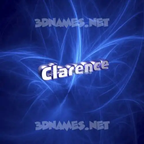 clarence in Plasma style - 3D name wallpaper clarence in Plasma style - 3D name wallpaper