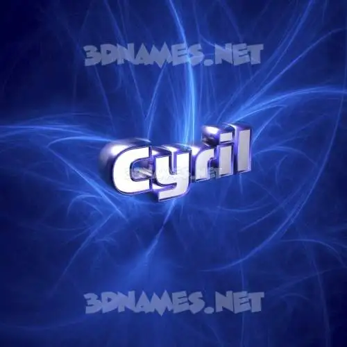 cyril in Plasma style - 3D name wallpaper cyril in Plasma style - 3D name wallpaper