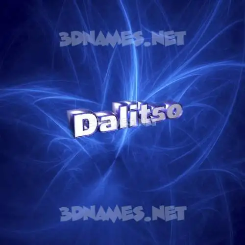 dalitso in Plasma style - 3D name wallpaper dalitso in Plasma style - 3D name wallpaper