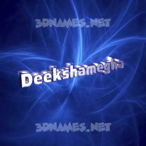 deekshamegha in Plasma style - 3D name wallpaper deekshamegha in Plasma style - 3D name wallpaper