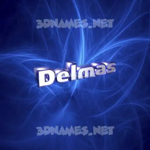 delmas in Plasma style - 3D name wallpaper delmas in Plasma style - 3D name wallpaper