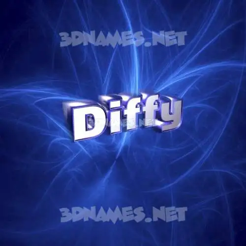 diffy in Plasma style - 3D name wallpaper diffy in Plasma style - 3D name wallpaper