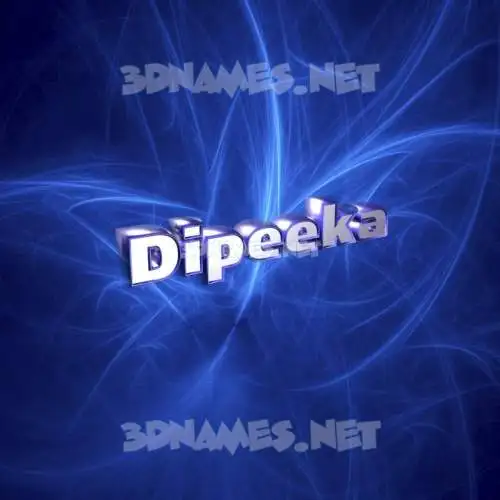 dipeeka in Plasma style - 3D name wallpaper dipeeka in Plasma style - 3D name wallpaper