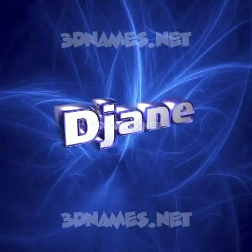 djane in Plasma style - 3D name wallpaper djane in Plasma style - 3D name wallpaper