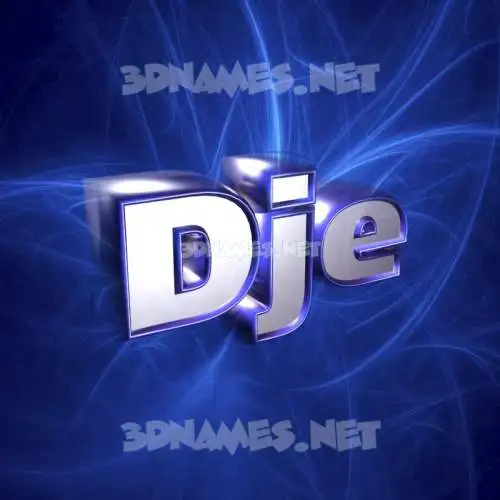 dje in Plasma style - 3D name wallpaper dje in Plasma style - 3D name wallpaper