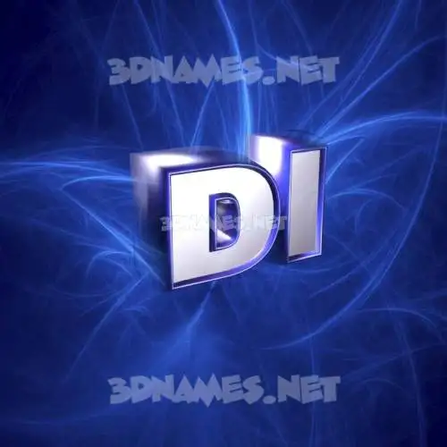 dl in Plasma style - 3D name wallpaper
