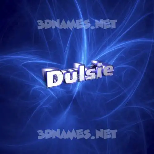 dulsie in Plasma style - 3D name wallpaper dulsie in Plasma style - 3D name wallpaper