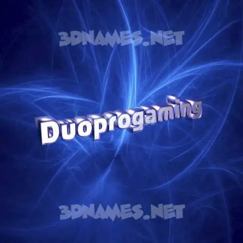 duoprogaming in Plasma style - 3D name wallpaper duoprogaming in Plasma style - 3D name wallpaper