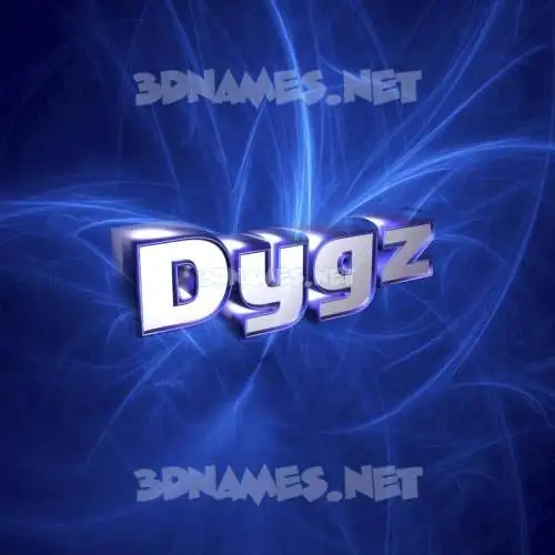dygz in Plasma style - 3D name wallpaper dygz in Plasma style - 3D name wallpaper