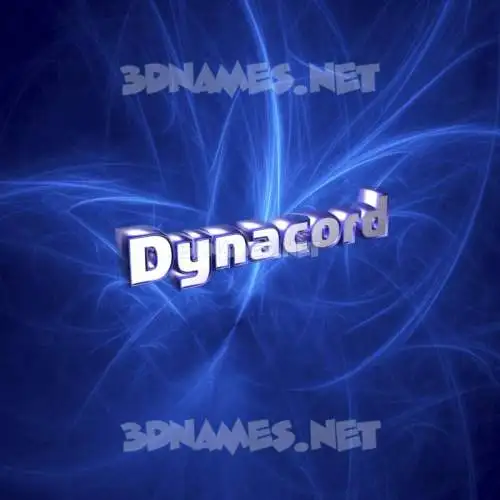 dynacord in Plasma style - 3D name wallpaper dynacord in Plasma style - 3D name wallpaper