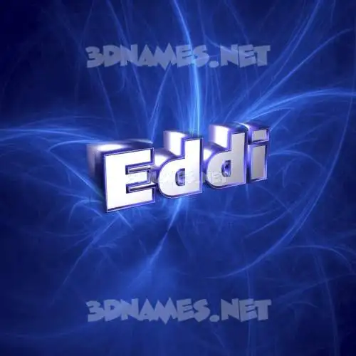 eddi in Plasma style - 3D name wallpaper eddi in Plasma style - 3D name wallpaper