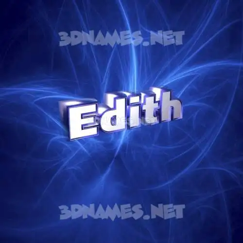 edith in Plasma style - 3D name wallpaper edith in Plasma style - 3D name wallpaper
