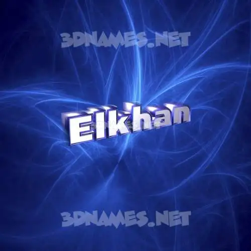 elkhan in Plasma style - 3D name wallpaper elkhan in Plasma style - 3D name wallpaper