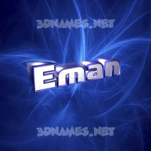 eman in Plasma style - 3D name wallpaper eman in Plasma style - 3D name wallpaper