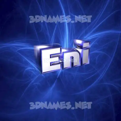eni in Plasma style - 3D name wallpaper eni in Plasma style - 3D name wallpaper